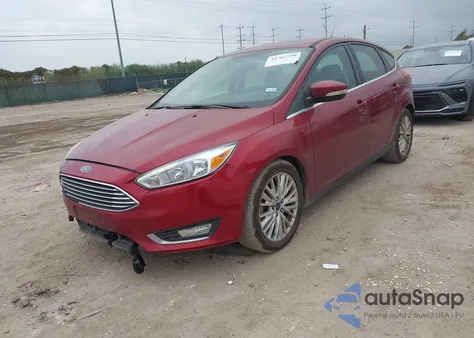 2015 Ford Focus Titanium from USA, damaged, VIN 1FADP3N22FL356827